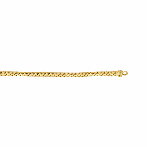 Collier Collier maille gourmette en or jaune 58 Facettes 5446552CN