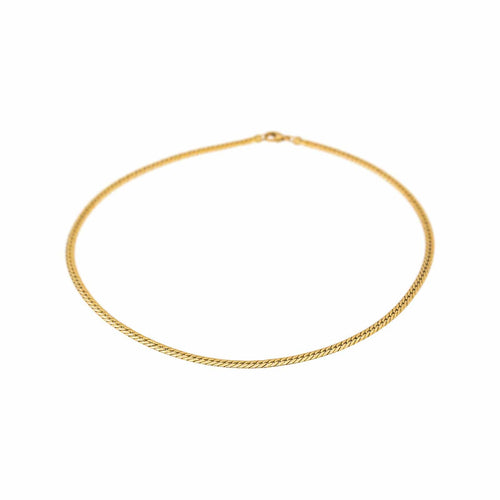 Collier Collier maille gourmette en or jaune 58 Facettes 5446552CN
