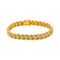 Bracelet Bracelet tressé en or jaune et or blanc 58 Facettes 5539869CN