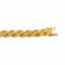 Bracelet Bracelet tressé en or jaune et or blanc 58 Facettes 5539869CN
