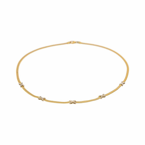 Collier Collier en or jaune 58 Facettes 5565588CN
