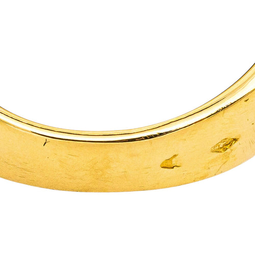 Bague 56 Bague en or jaune avec saphirs et diamants 58 Facettes 5560098CN