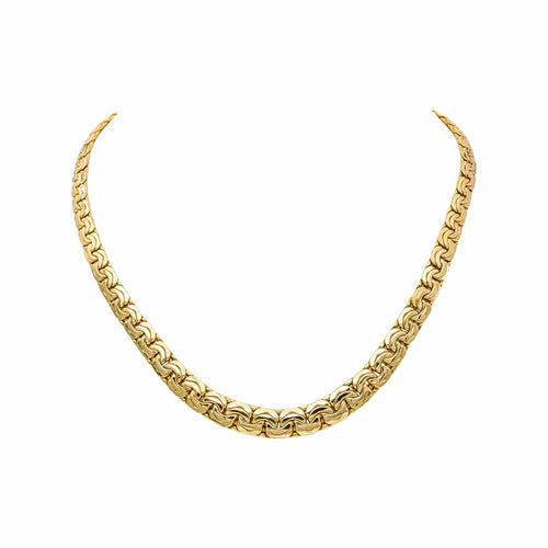 Collier Collier maille haricot en or jaune 58 Facettes 5577492CN
