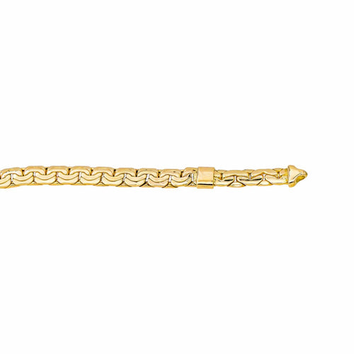 Collier Collier maille haricot en or jaune 58 Facettes 5577492CN