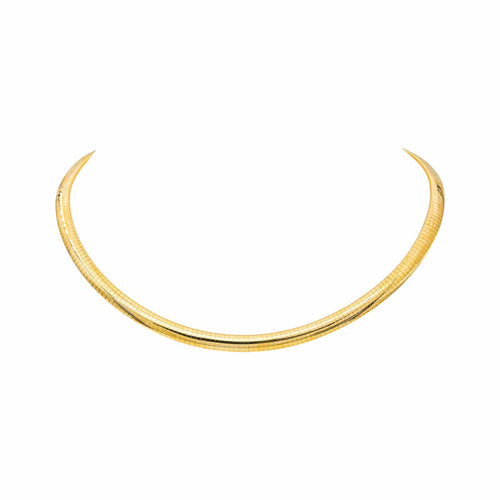 Collier Collier maille oméga en or jaune 58 Facettes 5624194CN