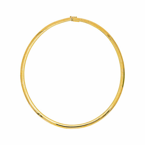 Collier Collier maille oméga en or jaune 58 Facettes 5624194CN