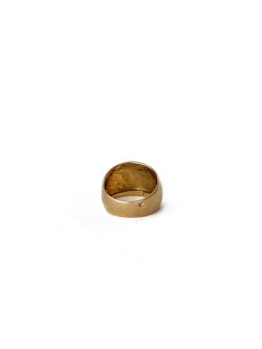 Bague 52 Bague bandeau bombée en or jaune 18K 58 Facettes REF24020-184