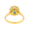 Bague 55 Bague en or jaune avec saphir et diamants 58 Facettes 5591777CN