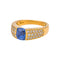 Bague 54 Boucheron Anaïs - Bague en or jaune, saphir et diamants 58 Facettes 5623366CN