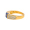 Bague 54 Boucheron Anaïs - Bague en or jaune, saphir et diamants 58 Facettes 5623366CN