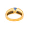 Bague 54 Boucheron Anaïs - Bague en or jaune, saphir et diamants 58 Facettes 5623366CN