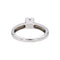 Bague 53 Bague solitaire en or blanc et diamant 58 Facettes 5193275CN