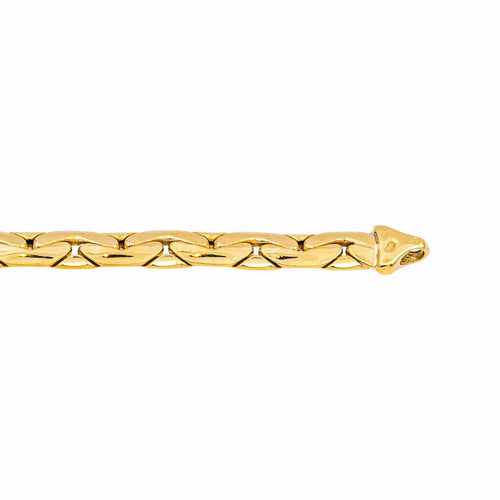Collier Collier maille haricot en or jaune 58 Facettes 5284141CN