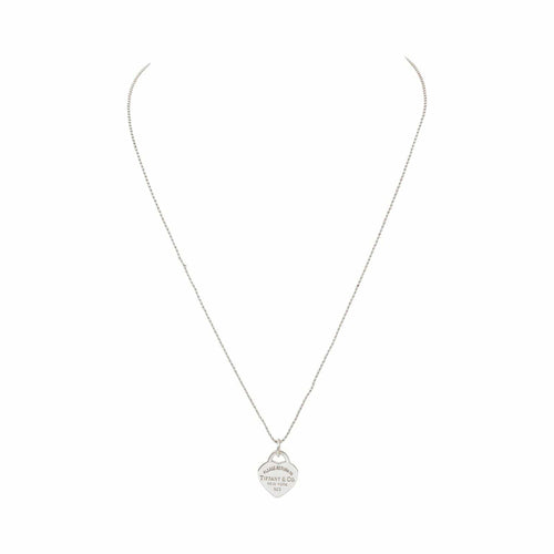 Collier Tiffany & Co Return to Tiffany - Collier pendentif en argent 58 Facettes 5690114CN