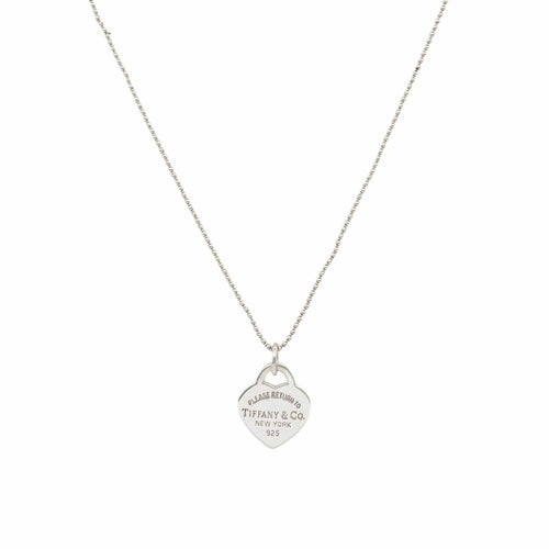 Collier Tiffany & Co Return to Tiffany - Collier pendentif en argent 58 Facettes 5690114CN
