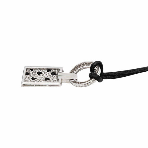 Collier Cartier Panthère - Collier en or blanc, diamants et onyx 58 Facettes 5707096CN
