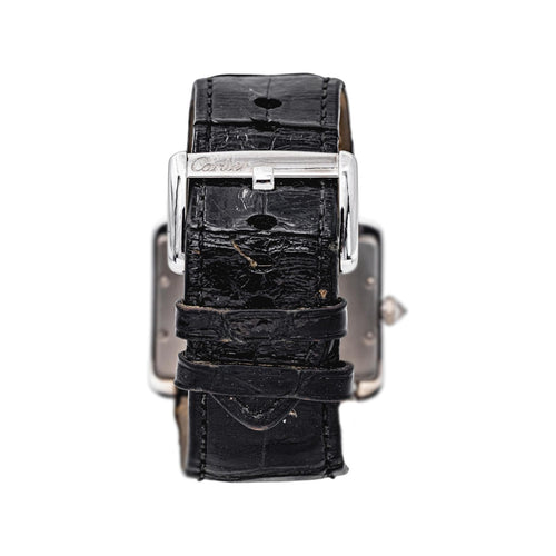 Montre Cartier Tank Divan - Montre en or blanc et diamants 58 Facettes 5707101CN