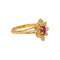 Bague 50 Bague Pompadour en or jaune, rubis et diamants 58 Facettes 5693503CN