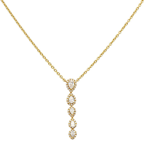 Collier Collier en or jaune et diamants 58 Facettes 5700906RV
