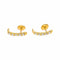 Boucles d'oreilles Boucles d'oreilles en or jaune et diamants 58 Facettes 5693564RV