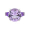 Bague 56 Mauboussin Libre et Sensuelle - Bague en or blanc et améthystes 58 Facettes 5214192CN