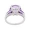 Bague 56 Mauboussin Libre et Sensuelle - Bague en or blanc et améthystes 58 Facettes 5214192CN