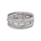Bracelet Bracelet manchette en or blanc et diamants 58 Facettes 5237102CN
