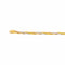 Collier Collier maille miroir en or jaune, blanc et rose 58 Facettes 5777577CN