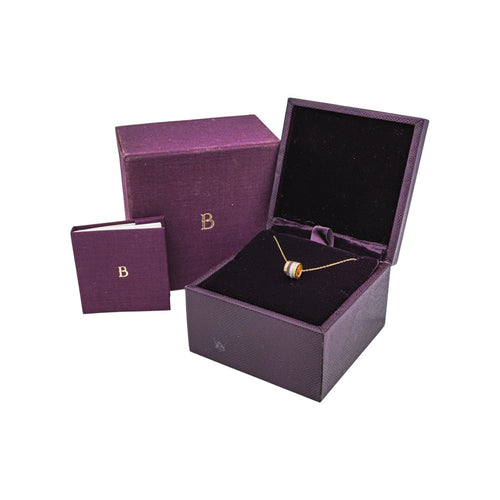 Collier Boucheron Quatre - Collier en ors jaune, blanc et rose et diamants 58 Facettes 5785953RV
