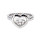 Bague 54 Chopard Happy Diamonds Icons - Bague en or blanc et diamants 58 Facettes 5783957RV