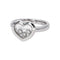 Bague 54 Chopard Happy Diamonds Icons - Bague en or blanc et diamants 58 Facettes 5783957RV
