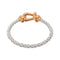 Bracelet Fred Force 10 - Bracelet en or rose et nylon blanc 58 Facettes 5757408RV