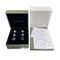 Boucles d'oreilles Van Cleef & Arpels Magic Alhambra - Boucles d’oreilles en or blanc, nacre et calcédoine 58 Facettes jnci115