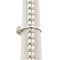 53 Bague rivière en or blanc et diamants 58 Facettes 36482