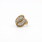 Bague Bague vintage en or jaune, platine et diamants 58 Facettes 1.0001490/1