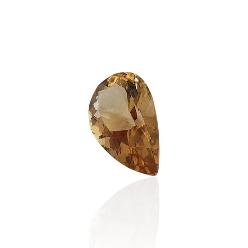 Pendentif Héliodore - Pierre goutte mixte du Brésil 3,53 ct 58 Facettes #26-117-BRBRGT