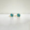 Boucles d'oreilles Single Tulip - Boucles d'oreilles en or 18K et tourmalines bleues 58 Facettes GER1335LB
