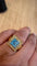Bague 50 Bague en or jaune avec topazes et diamants 58 Facettes Bague 001