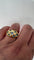 Bague Bague en or jaune et aigue-marine 58 Facettes Bague 001