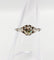 Bague 52 Bague solitaire Art déco en or blanc 18k et diamant 58 Facettes A07440