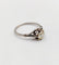 Bague 52 Bague solitaire Art déco en or blanc 18k et diamant 58 Facettes A07440