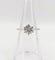 Bague 51 Bague solitaire vintage en or blanc 14k et diamant 58 Facettes A07446