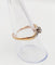 Bague 55 Bague toi et moi en or rose 18k et diamants 58 Facettes A07448