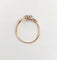 Bague 55 Bague toi et moi en or rose 18k et diamants 58 Facettes A07448