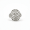 Bague 54 Art déco - Bague en platine et diamants 58 Facettes 1.0001540/1