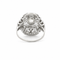 Bague 54 Art déco - Bague en platine et diamants 58 Facettes 1.0001540/1