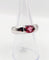 Bague 53 Chaumet Gioa - Bague jonc en or blanc et tourmaline rose 58 Facettes A07453