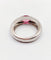 Bague 53 Chaumet Gioa - Bague jonc en or blanc et tourmaline rose 58 Facettes A07453
