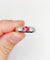 Bague 53 Chaumet Gioa - Bague jonc en or blanc et tourmaline rose 58 Facettes A07453