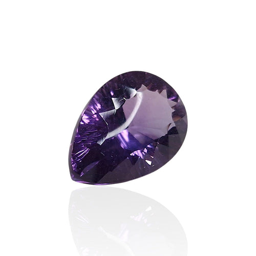Pendentif Améthyste - Pierre goutte mixte du Nigeria 5,14 ct 58 Facettes #24-275-AMGM